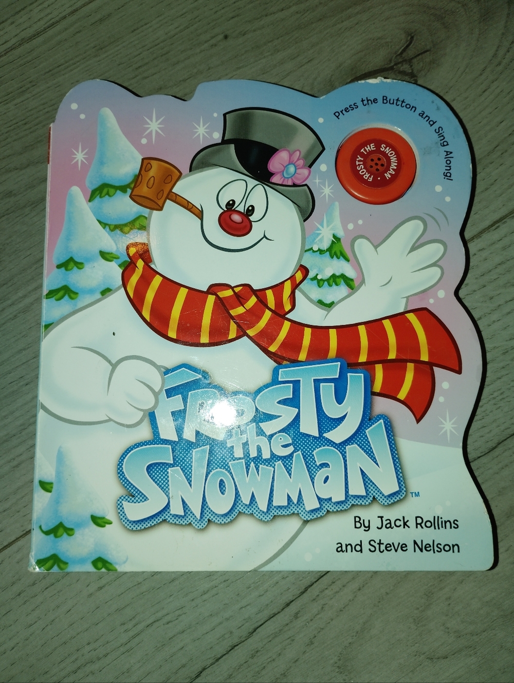 Frosty the Snowman Sound Book for Kids - Red & Yellow Scarf